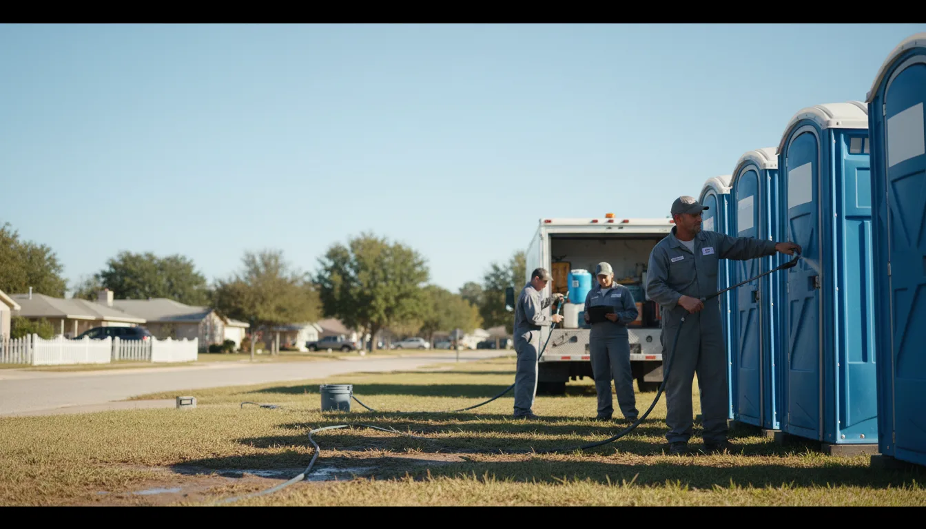 Long-Term Portable Toilet Rental in Arley, AL near me